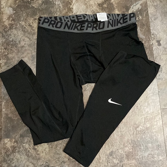 Nike Other - Men’s Nike Pro Dri Compression Leggings (XXL) - Black